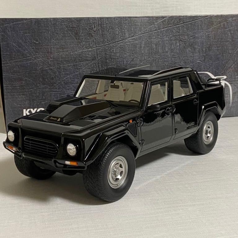 KYOSHO 1:18 ランボルギーニ LP500 ブラック Kyosho 1/18 ランボルギーニ カウンタック LP500R (ブラック)